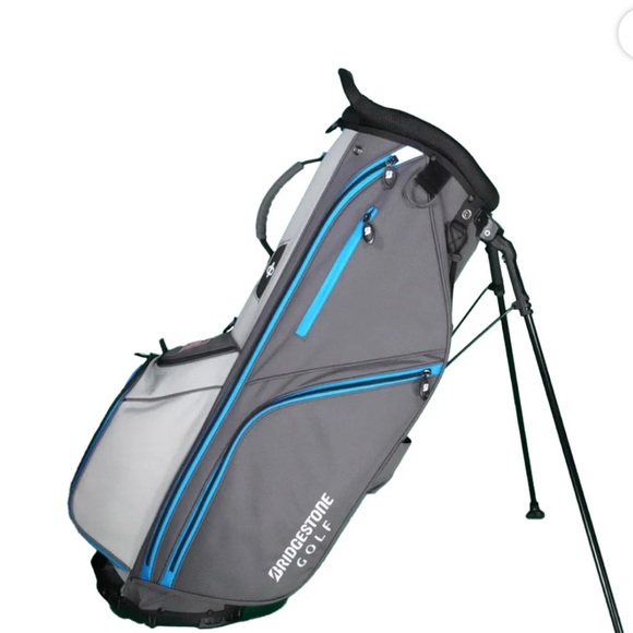 Brand new Black and Blue Bridgestone Golf Bag with stand - Picture 6 of 6